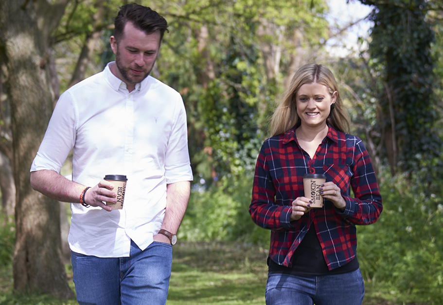 Young coffee professionals