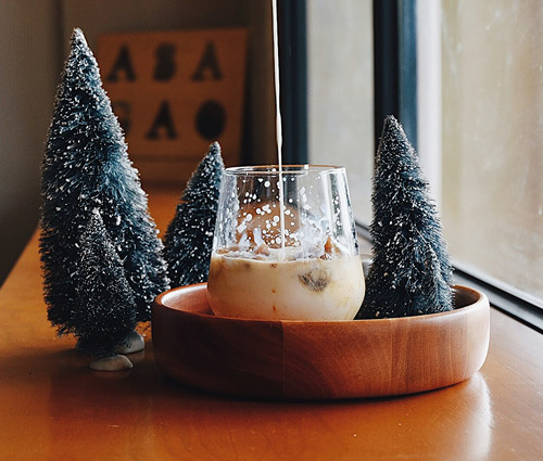 Santa's little helper Christmas cocktail