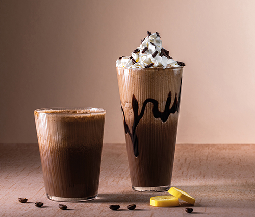 banana coffee smoothie Iced coffee